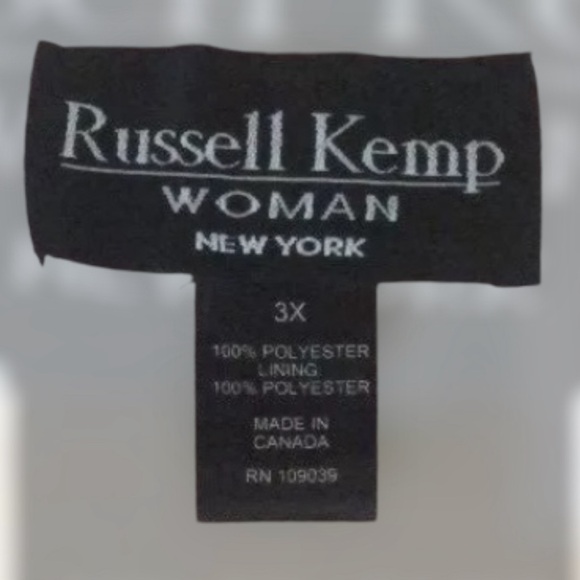 Russell Kemp striped skirt with elastic waist and uneven hem. - Picture 3 of 3